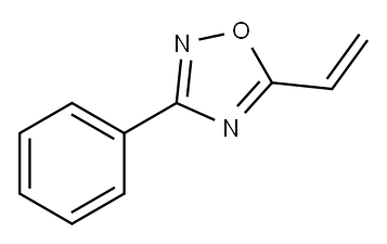 1,2,4-Oxadiazole, 5-ethenyl-3-phenyl- 结构式