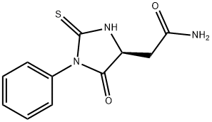 PHENYLTHIOHYDANTOIN ASPARAGINE) 结构式