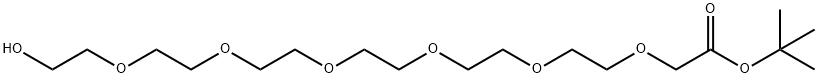 乙酸叔丁酯-六乙二醇 结构式