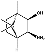 [1R-(2-endo,3-exo)]-3-amino-1,7,7-trimethylbicyclo[2.2.1]heptan-2-ol 结构式