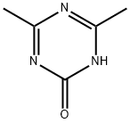 1,3,5-Triazin-2(1H)-one, 4,6-dimethyl- 结构式