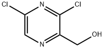3,5-二氯吡嗪-2-甲醇 结构式