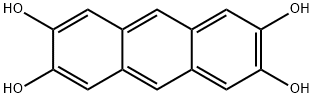 2,3,6,7-四醇-蒽 结构式