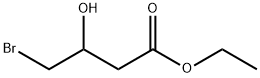 Ethyl 4-bromo-3-hydroxybutyrate 结构式