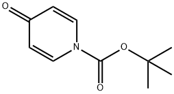 4-氧代吡啶-1(4H)-羧酸叔丁酯 结构式