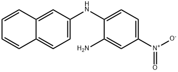 1,2-Benzenediamine, N1-2-naphthalenyl-4-nitro- 结构式