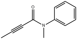 2-Butynamide, N-methyl-N-phenyl- 结构式