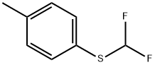 Benzene, 1-[(difluoromethyl)thio]-4-methyl- 结构式