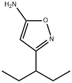 3-(戊烷-3-基)-1,2-噁唑-5-胺 结构式