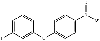 Benzene, 1-fluoro-3-(4-nitrophenoxy)- 结构式