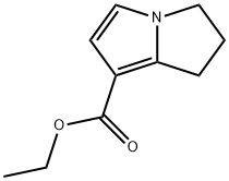 2,3-二氢-1H-吡咯嗪7-羧酸乙酯 结构式