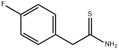 Benzeneethanethioamide, 4-fluoro- 结构式