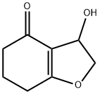 4(2H)-Benzofuranone, 3,5,6,7-tetrahydro-3-hydroxy- 结构式