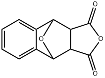 4,9-Epoxybenz[f]isobenzofuran-1,3-dione, 3a,4,9,9a-tetrahydro- 结构式