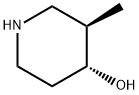 4-Piperidinol, 3-methyl-, (3R,4R)- 结构式