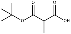 α-methylmalonate mono-tert-butyl ester 结构式