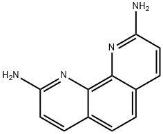 1,10-PHENANTHROLINE-2,9-DIAMINE 结构式