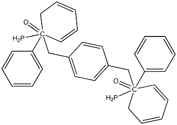 对二甲苯基双二苯基次膦氧化物 结构式