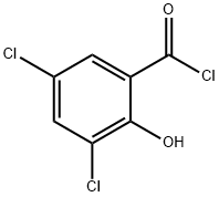 Benzoyl chloride, 3,5-dichloro-2-hydroxy- 结构式