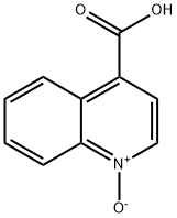 4-Quinolinecarboxylic acid, 1-oxide 结构式