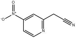 2-Pyridineacetonitrile, 4-nitro- 结构式