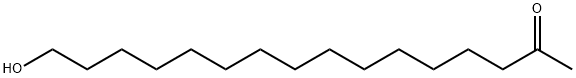 2-Hexadecanone, 16-hydroxy- 结构式