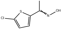 Ethanone, 1-(5-chloro-2-thienyl)-, oxime 结构式