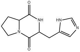 histidyl-proline diketopiperazine 结构式
