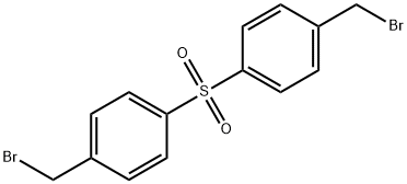 Benzene, 1,1'-sulfonylbis[4-(bromomethyl)- 结构式