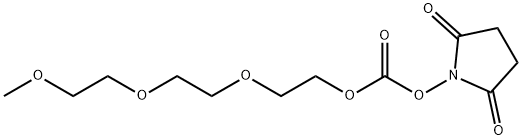 M-PEG3-NHS CARBONATE 结构式