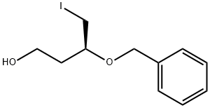 (S)-3-O-BENZYL-4-IODOBUTAN-1-OL 结构式