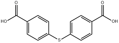 4-[(4-羧基苯基)硫烷基]苯甲酸 结构式