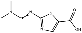 5-Thiazolecarboxylicacid,2-[[(dimethylamino)methylene]amino]-(9CI) 结构式