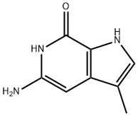 7H-Pyrrolo[2,3-c]pyridin-7-one,5-amino-1,6-dihydro-3-methyl-(9CI) 结构式