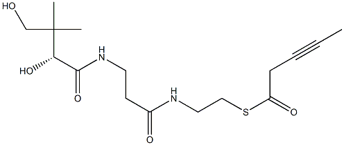 3-pentynoylpantetheine 结构式