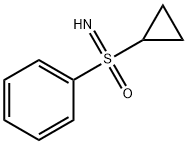 Sulfoximine, S-cyclopropyl-S-phenyl- 结构式