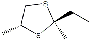 2α-Ethyl-2,4α-dimethyl-1,3-dithiolane 结构式