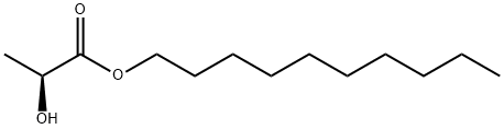 N-DECYLLACTATE(L-ISOMER) 结构式