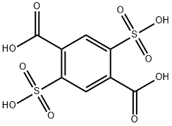 2,5-二磺基对苯二甲酸 结构式