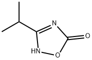 3-(丙-2-基)-1,2,4-噁二唑-5-醇 结构式