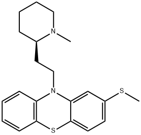 (R)-Thioridazine 结构式