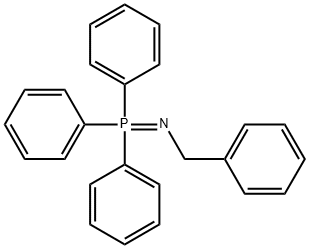 Benzenemethanamine, N-(triphenylphosphoranylidene)- 结构式