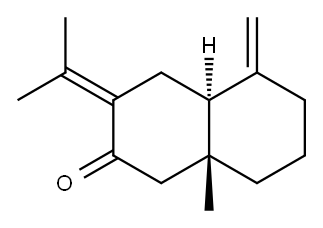 芹烷二烯酮 结构式