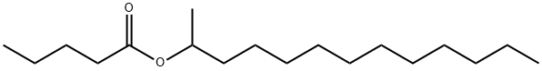 Pentanoic acid, 1-methyldodecyl ester 结构式