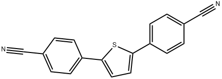 4,4'-(2,5-噻吩二酰)双苯甲腈 结构式