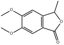 1(3H)-Isobenzofuranone, 5,6-dimethoxy-3-methyl- 结构式