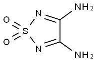 1,2,5-THIADIAZOLE-3,4-DIAMINE 1,1-DIOXIDE 结构式