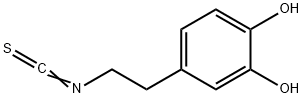 1,2-Benzenediol, 4-(2-isothiocyanatoethyl)- 结构式