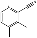 3,4-二甲基吡啶腈 结构式