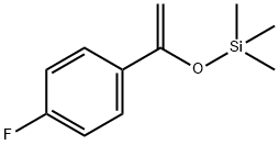 ((1-(4-氟苯基)乙烯基)氧基)三甲基硅烷 结构式